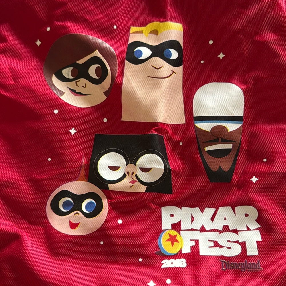 HTF 2018 Disneyland Pixar Fest Cinch Sack